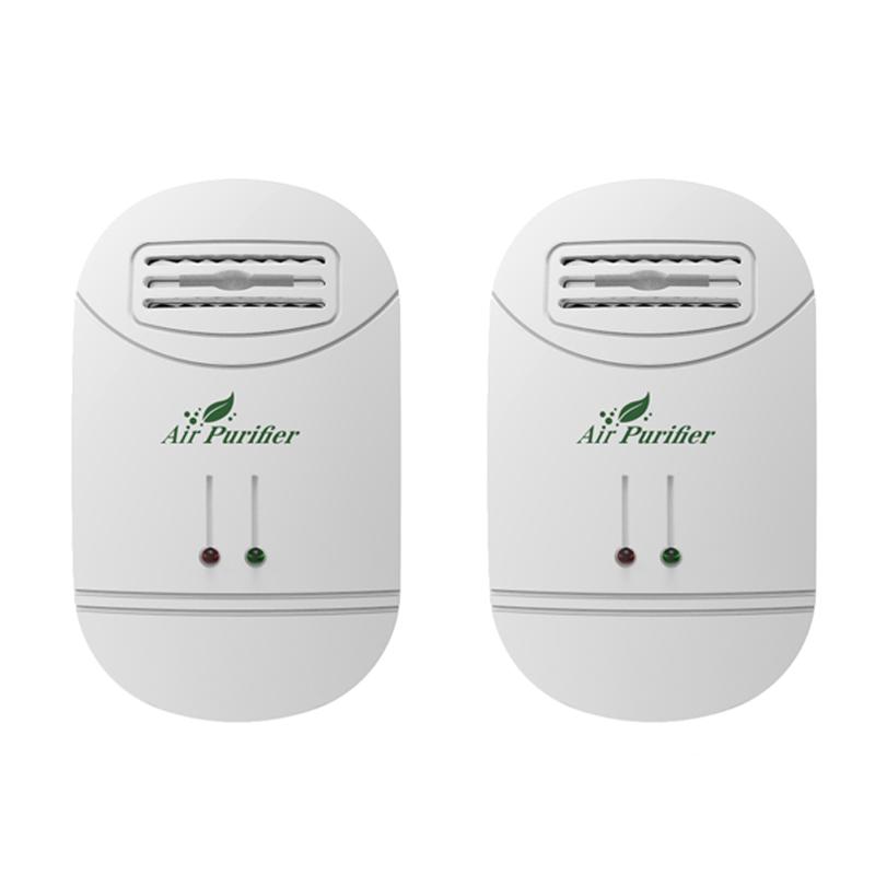 

2X Ionizer Air Purifier for Home Negative Ion Generator Air Cleaner Remove Formaldehyde Smoke Dust Purification