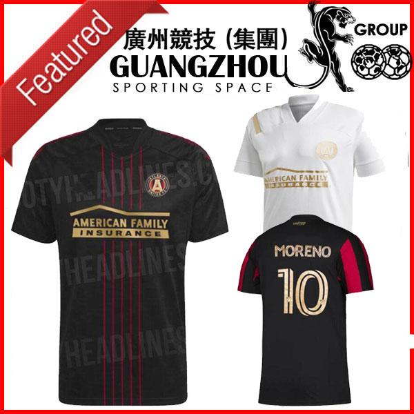 

2021 2022 MLS Atlanta United FC soccer Jersey Home Away 21 22 MORENO MARTINEZ Robinson Damm NAGBE BARCO VILLALBA football Uniform shirts