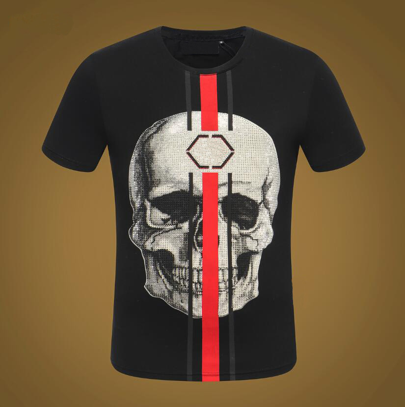 

2021 Brand Design Summer Street Wear Europe Fashion Men High Quality Cotton Tshirt Casual Short Sleeve Tee 6061 T-shirt, White;black