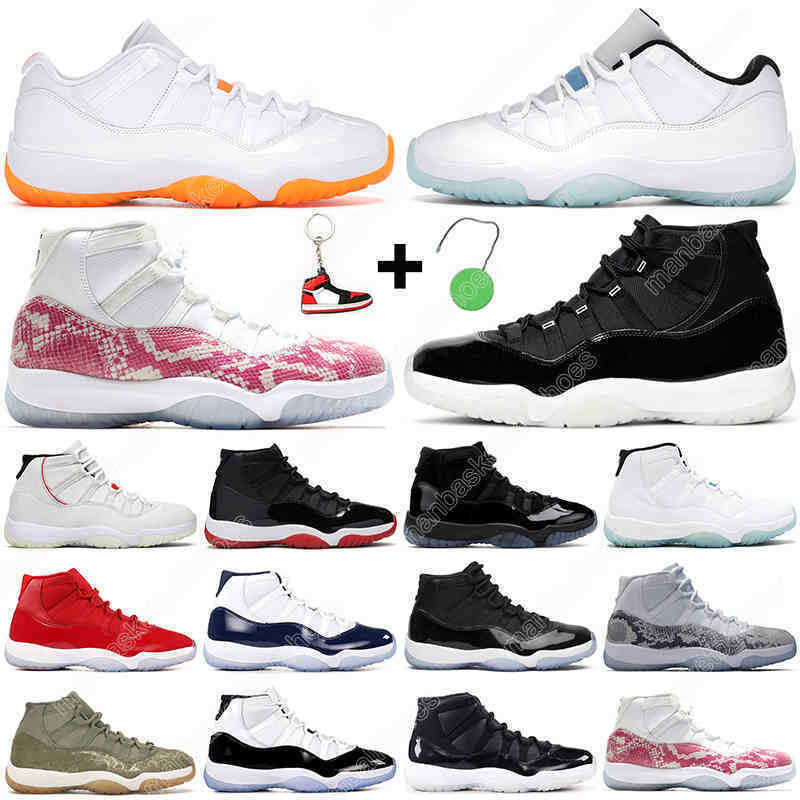 

Warm Discount 11 Basketball Shoes 11s Citrus 25th Anniversary Bred Concord Legend Blue Women, 11s snakeskin high white