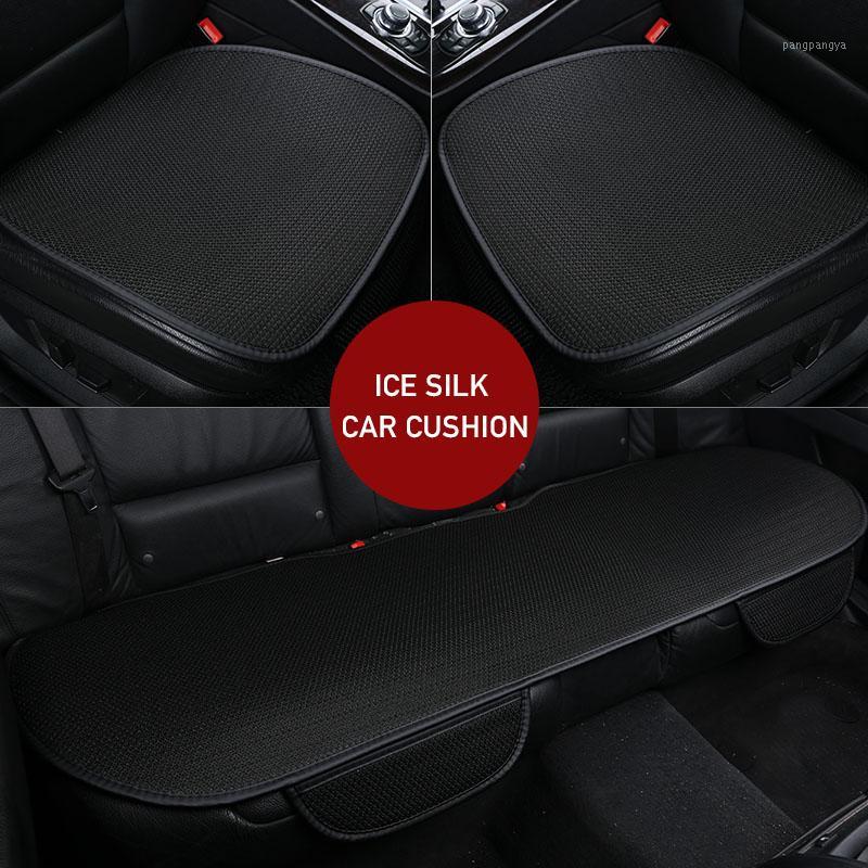 

Ice silk car seat cover universal cushion seasons comfortable breathable car accessories suitable for 99% model1