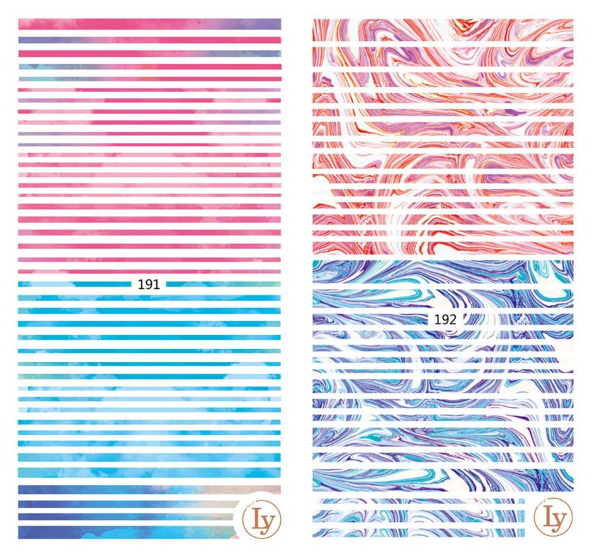 

2 piece New Japanese and Korean watermark stickers cartoon children nail stickers decals