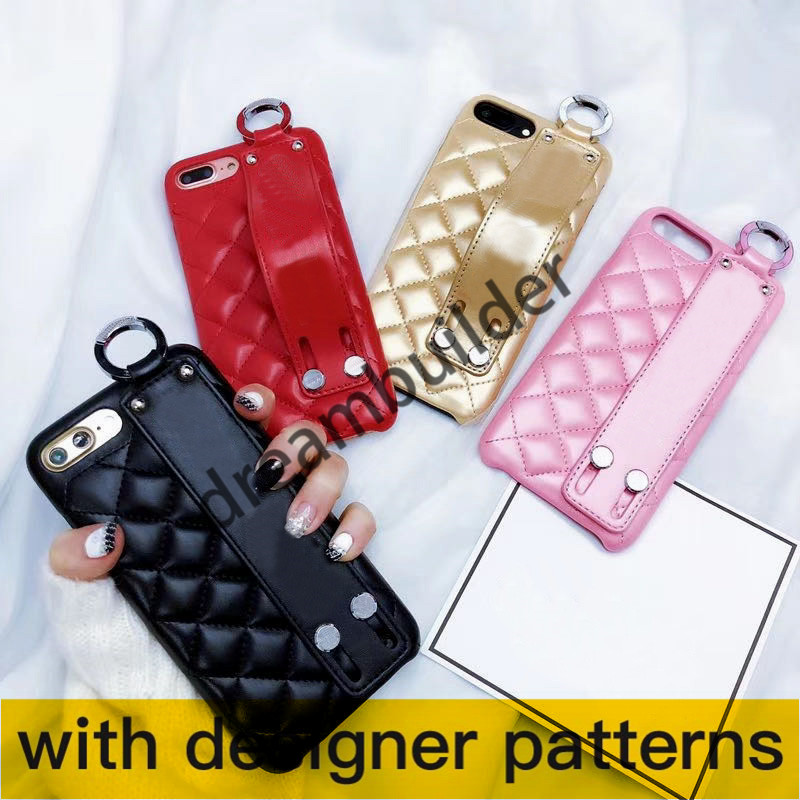 

fashion square phone cases for iphone 12 pro max 11 7 8 plus designer cover for iphone X XR XS MAX free shipping, Red-with c lo go