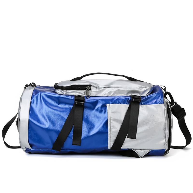 

New Oxford Women's travel bag Casual Large bags for women Multifunction Travel Double Shoulder bag Quality Big Men's, Red and blue