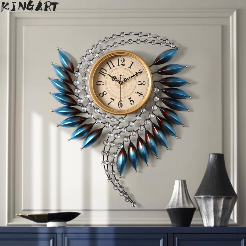 

3d Big Wall Clock Modern Design Large Wall Watch Living Room Ornament Large Luxury Clock For Home Decor Metal 22513794