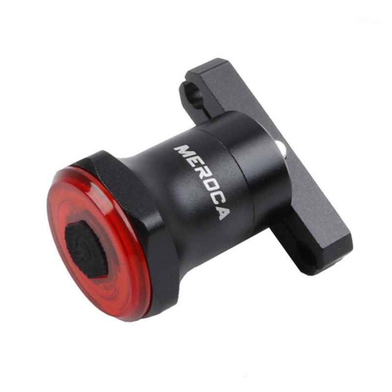 

MEROCA Intelligent Induction Brake Tail Lights Mountain Bike Lights Chargeable Bike Bicycle Waterproof Night Riding Taillight1