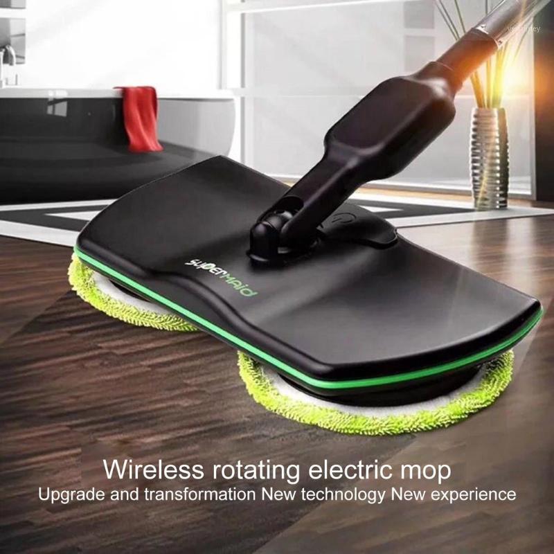 

Rechargeable 360 Degree Rotation Cordless Floor Cleaner Scrubber Polisher Electric Rotary Mop Microfiber Cleaning Mop for Home1