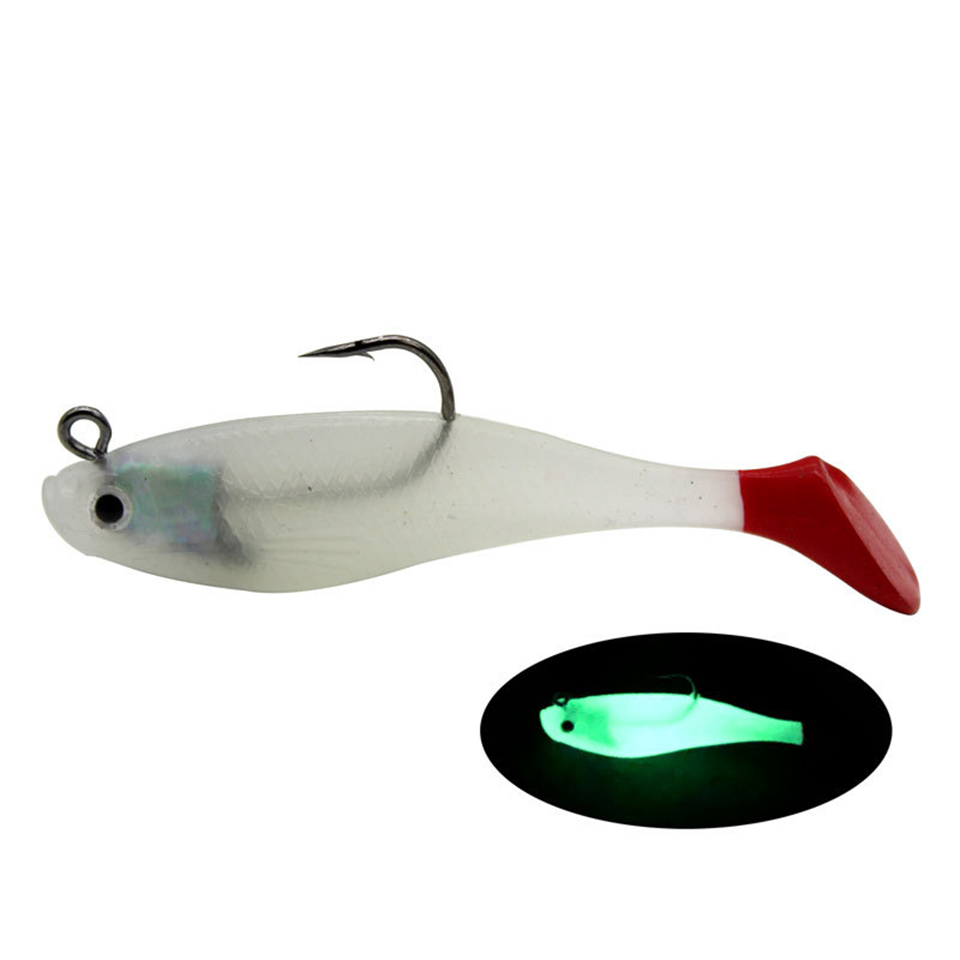 1PCS Pesca Silicone Fishing Soft Lures 80mm 9.25g Jig Wobbler Lead Head Hook Artificial Bait Supplies Sea Bass Carp Fishing-image-626214881