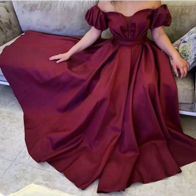 

2021 New Robe Soiree Evening Dress, Out Ombro Dressed a Women's Dress XYXX, Ivory