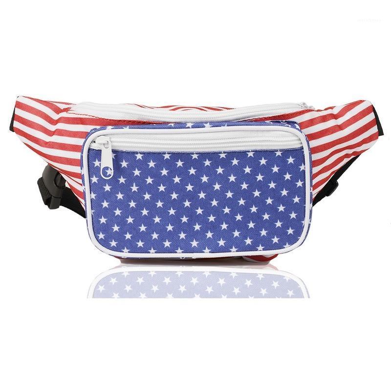 

Belvah Outdoor Sports Men Women Couple Pockets Versatile Oxford Waist Packs Fashion Casual Fanny Pack Makeup Bags1, Sky blue