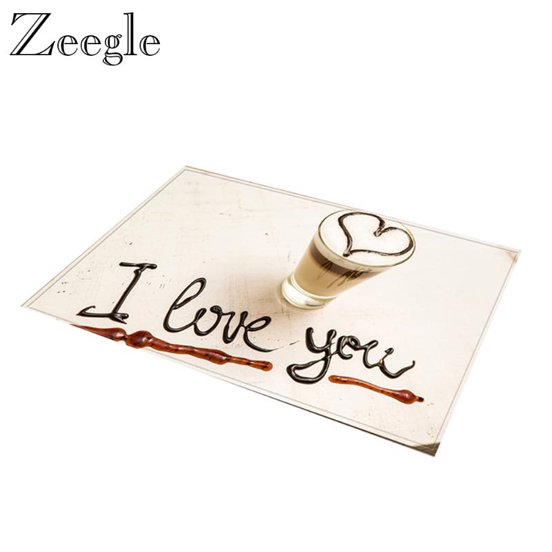 

Zeegle Floor Mat Doormat Anti-slip Bathroom Carpet Living Room Carpet Outdoor Mat Washable Hallway Kitchen Rug Foot, L49