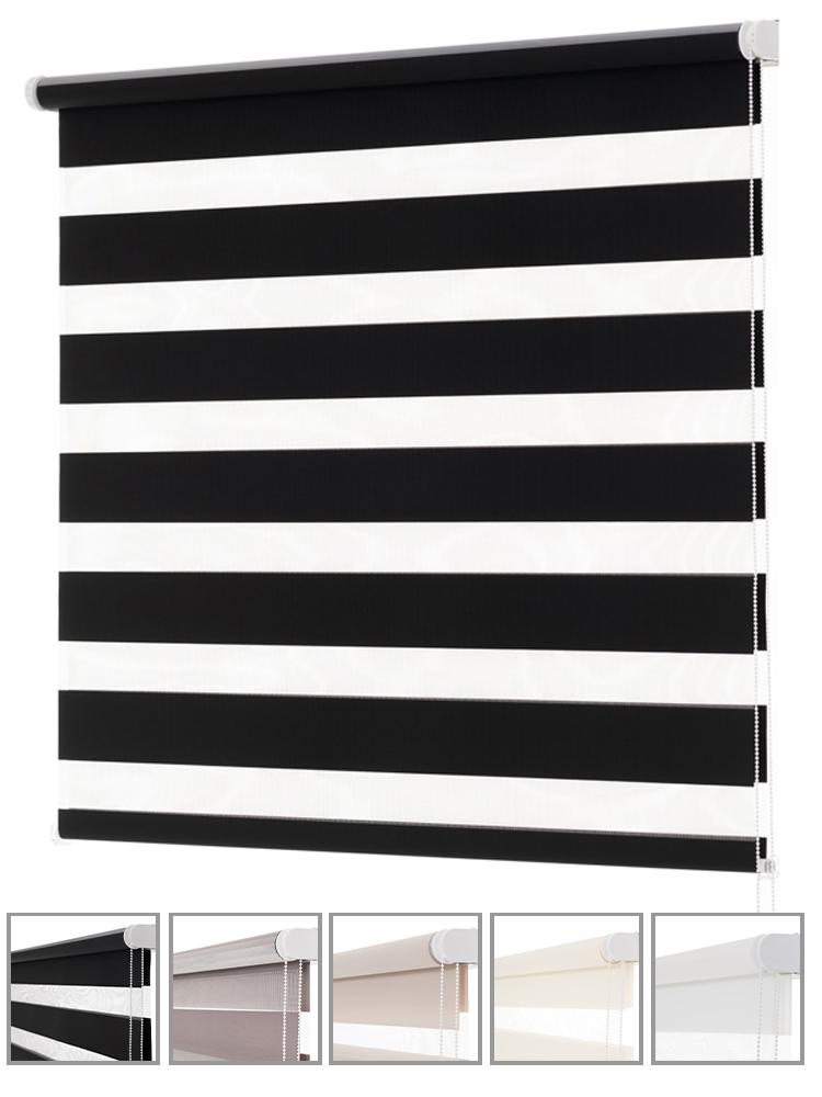 

Lucra concept Zebra blinds clamp support without drilling accessories with Zebra blinds, roller shutter for Windows, White