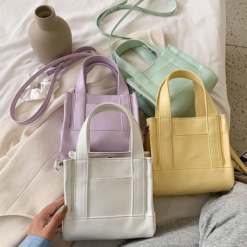 

Fashion Designer Women Shoulder Messenger Bag Lady Yellow Simple Chains Handbag Female Solid Leather Party Prom Crossbody Bags, Purple