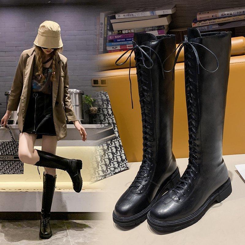 

New Winter Fashion Women's Boots Zipper Boots Ladies Round Toe Low Heels Punk Riding for Females Women1, Beige