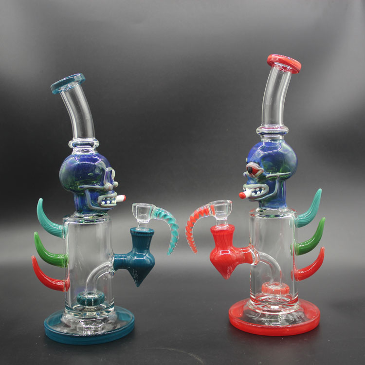 

14mm Joint glass bong bowl Cute Octopus Design Smoking