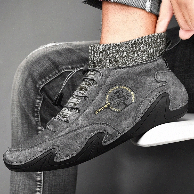 

Men Boots Fashion plush Winter Snow Boots Fur Warm Winter Ankle boots Men Footwear Male Sneakers For Men Tennis Masculino #Dd2v