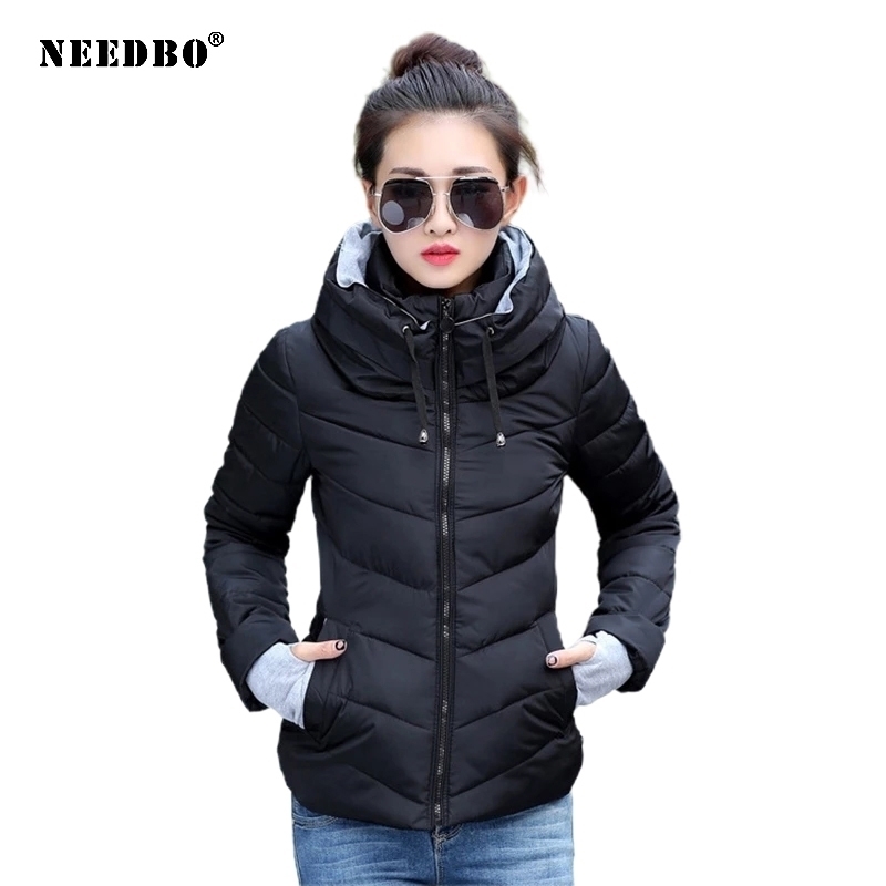 

NEEDBO Brands Plus Size Winter Ultra Light Down Women High Quality Woman Coat Warm Slim Jacket 201128