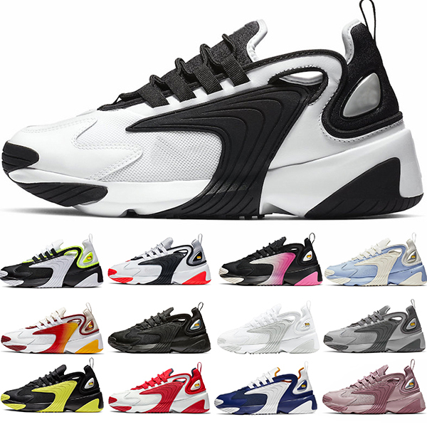 

zoom 2k Outdoor shoes mens womens trainers triple black white red yellow men women sneakers sports size 36-45