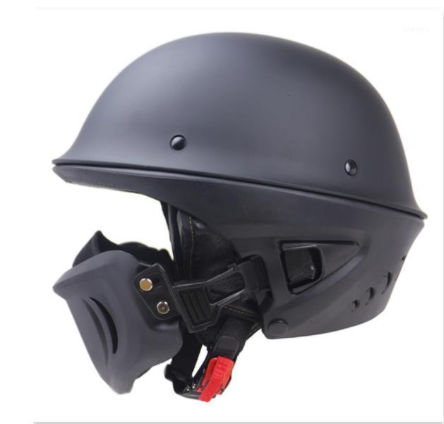 

Helmets 2021 Rogue Helmet DOT Certified Heavy Motorcycle Retro Detachable Face Shield Multi-function1, Grays