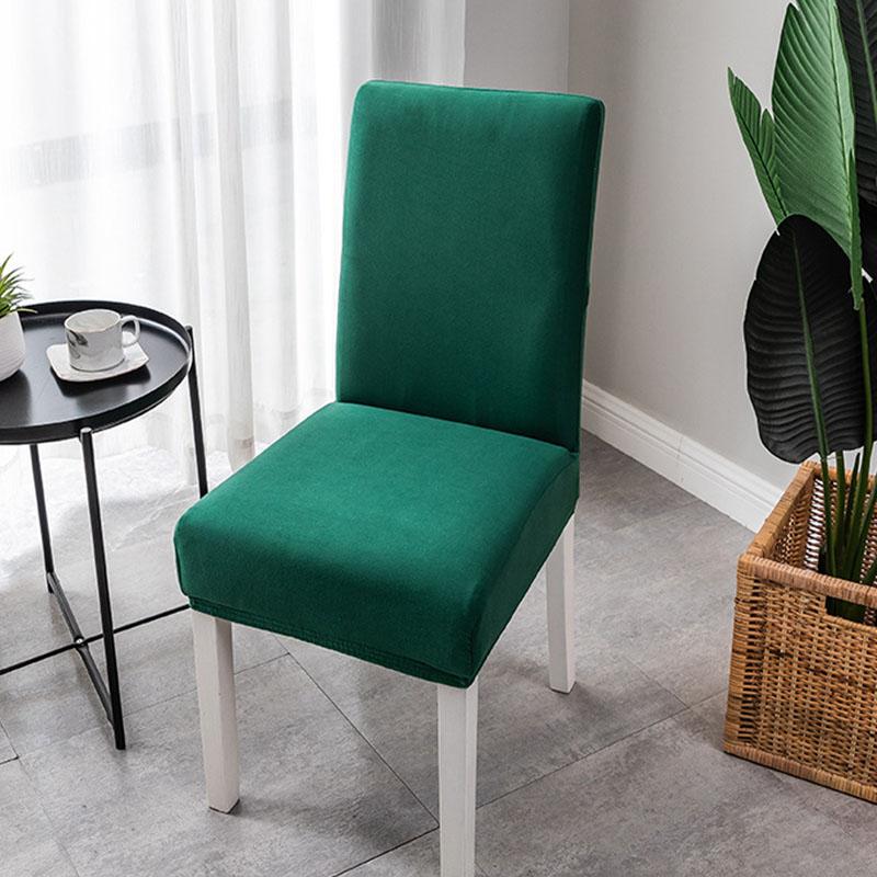 

Covers For Chairs For Kitchen Elastic Dining Room Chair Covers Wedding Decoration Seat Cover Stretch Elastic Housse De Chaise