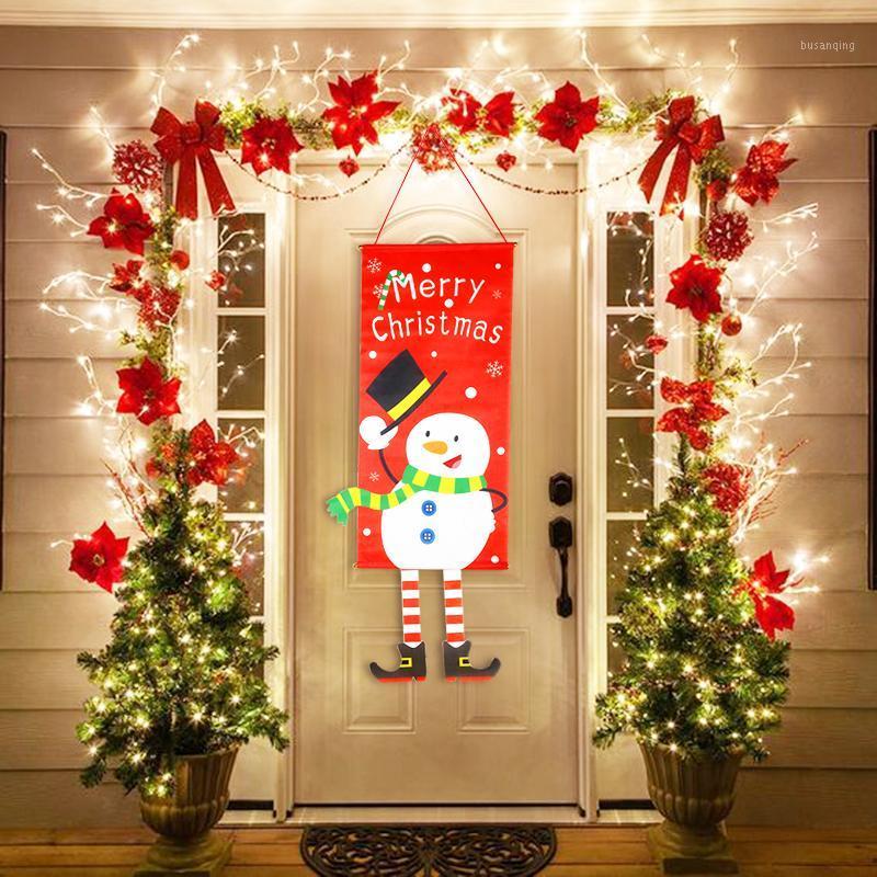 

Merry Christmas Decor for Home Door Decor Hanging Garland Navidad 2020 Christmas Ornaments Xmas New Year 2021 Kerst Noel1