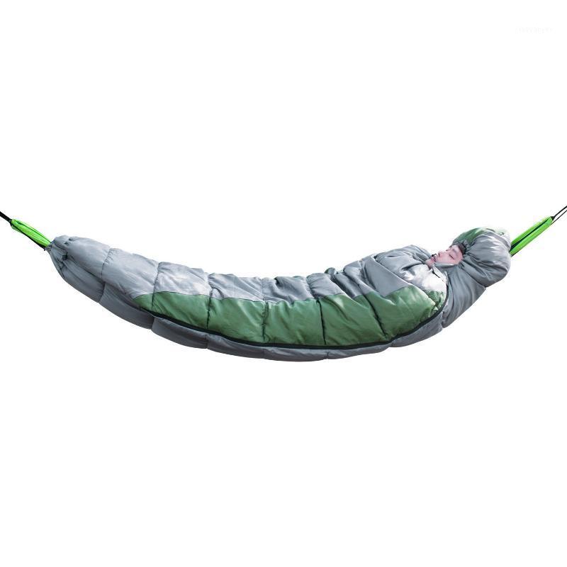 

Winter Sleeping Bag Multi Use Hammock Camping Equipment Warm Outdoor Adult Cotton Travel Bag Saco De Dormir Air Sofa Slaapzak1