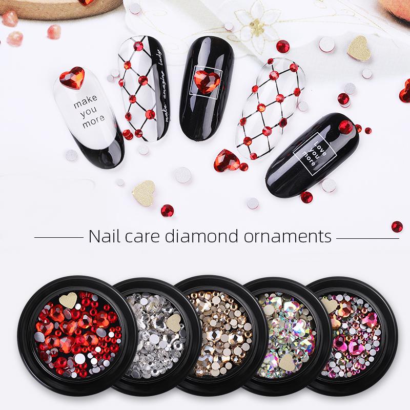 

2020 New Shiny Diamond Jewelry Decor Nail Tip DIY Fashion Manicure Accessory