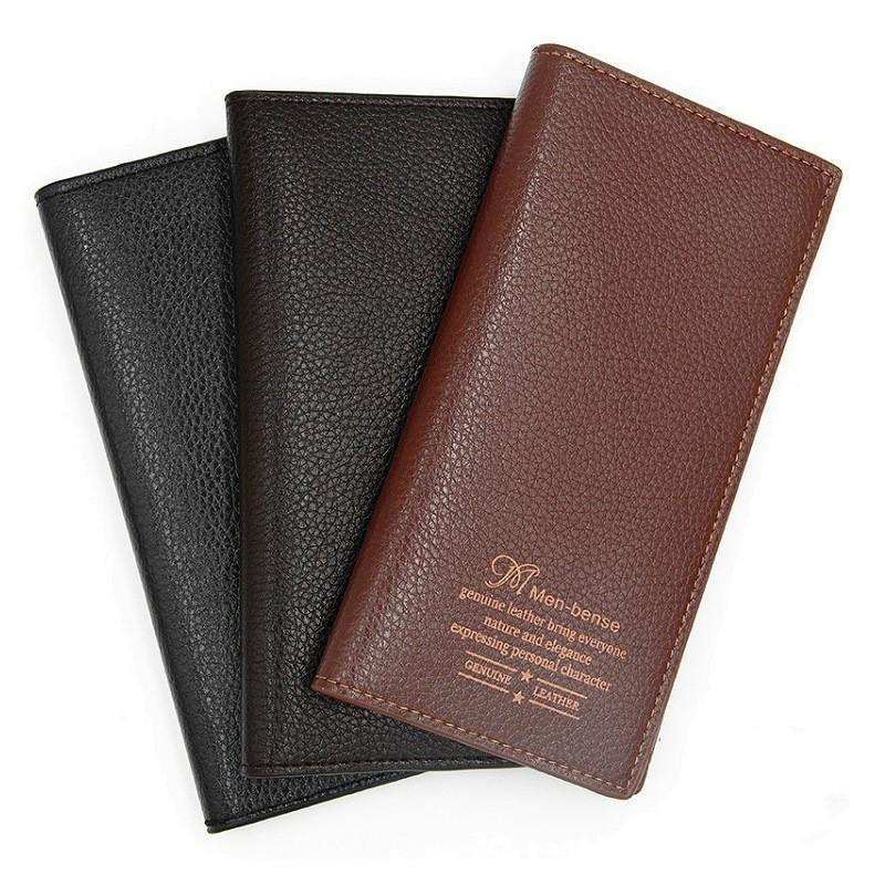 

New Men's Wallet Long Large Capacity Multi-Function Fashion Casual Wallet, Black (no hinge)