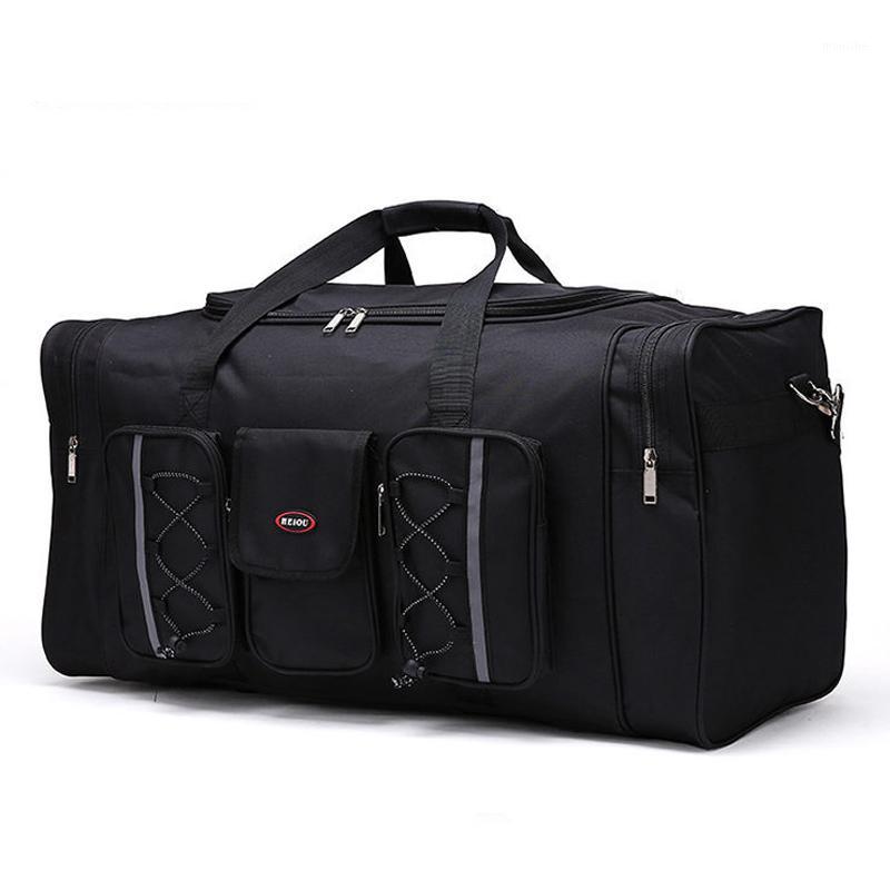 

2020 NEW Large Capacity Men's Travel Bag Women's Waterproof Polyester Hand Luggage Bag Male Travel Duffle Bags Packing Cubes1, Multi