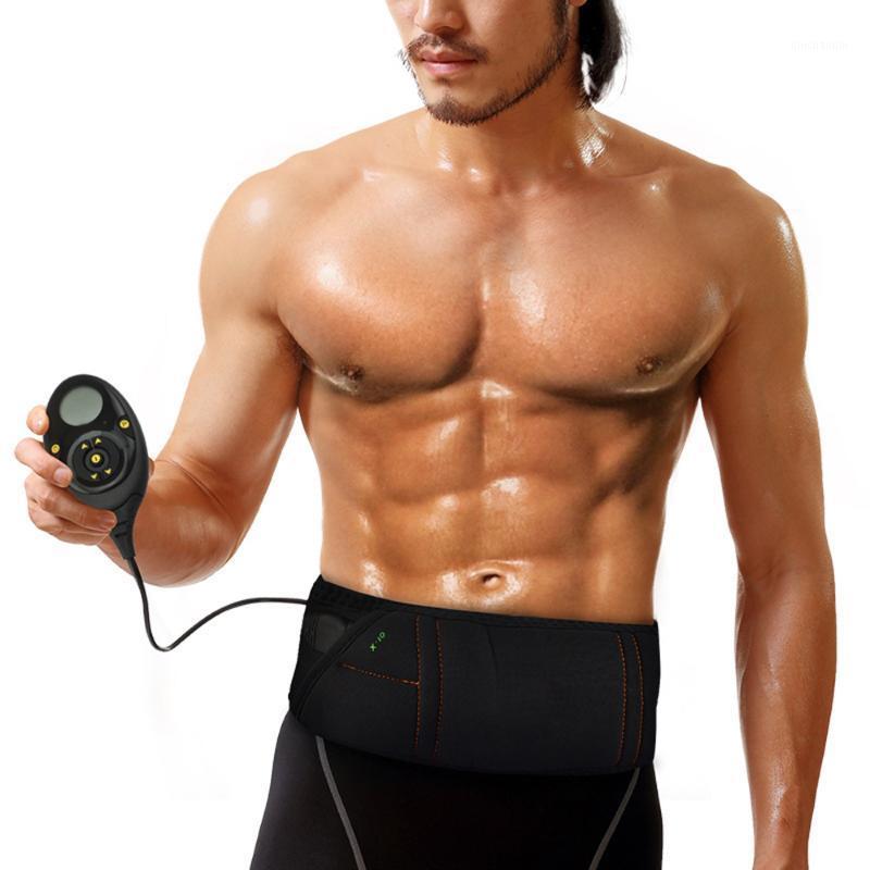 

EMS Electric Abdominal Muscle Slimming Belt Lose Weight Fitness Massage Sway Vibration Belly Muscle Waist Trainer Stimulator1