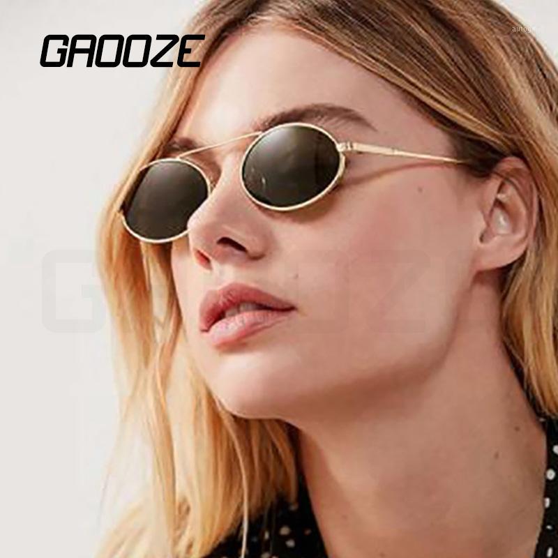 

Sunglasses GAOOZE Fashion Round Brand UV400 Women's Sun Glasses For Travel Luxury Women Quality LXD4341