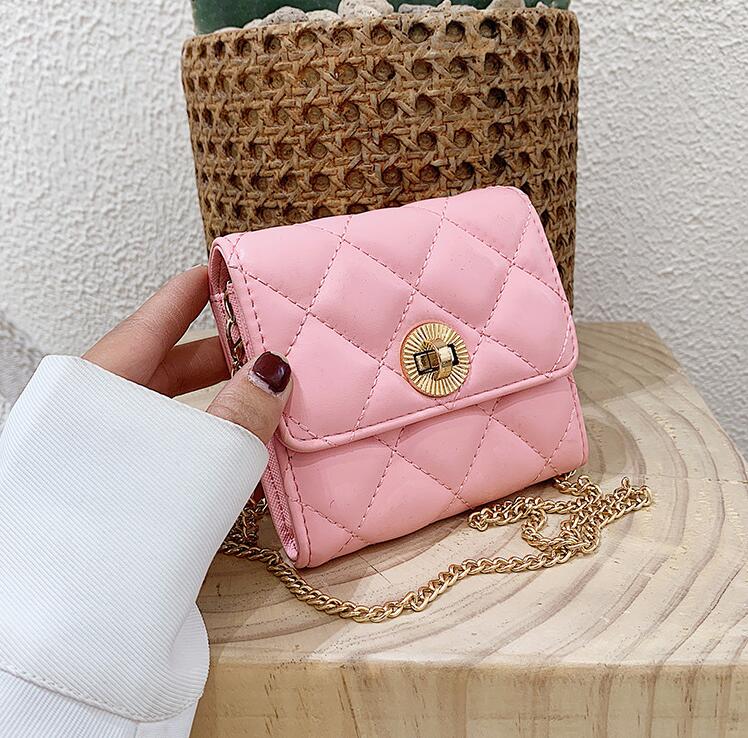 

Factory wholesale women bag multifunctional plaids womens chain bags street trend plaid womenes long wallet classic leather coin purse, Champagne(printing box )