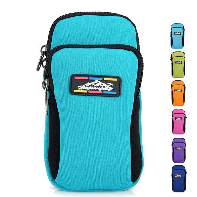 

Waterproof Sport Armband Running Bag,Jogging Gym Arm Pouch Mobile Phone Bag Case Cover Holder,Outdoor Sports Handbag Wrist Bag1, Orange