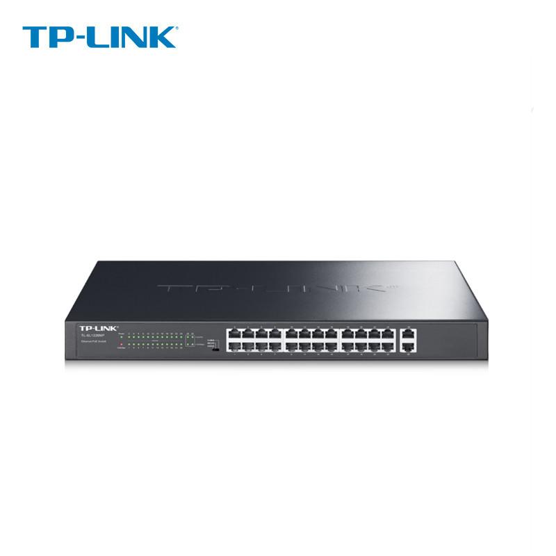 

TP-LINK 24-Port PoE Network Switch PoE Switch Dual Gigabit Uplink AP Video Surveillance Camera Vlan Rack (TL-SL1226MP