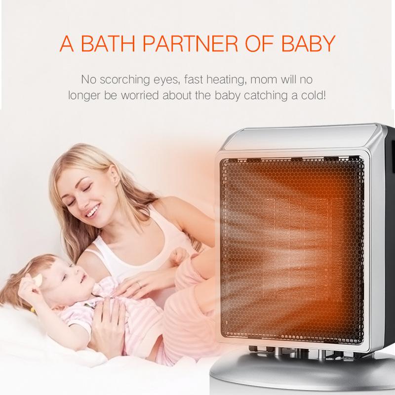 

900W110V/220V Portable Personal PTC Ceramic Heater Stove Radiator Electric Winter Mini Warm Wind Heating Fan Hot Air Warmer
