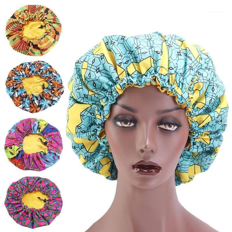 

Dots Floral Women Reversible Adjustable Hair Care Cap Night Sleep Hat Bonnet1, Triangle