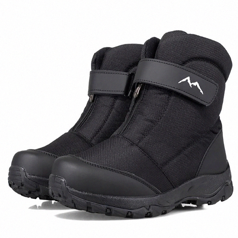 

New Winter Boots Men Shoes High-top Water-Resistant Cotton Shoes Male Plus Velvet Men's Warm Snow Boots Outdoor Casual Boots #pm5P