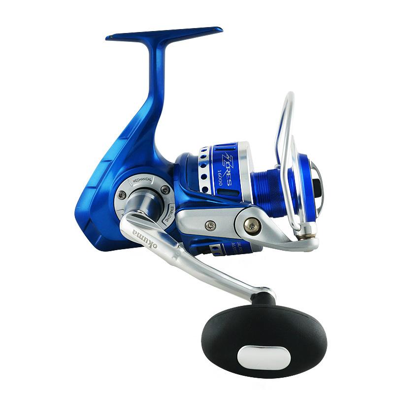 

Okuma AZORES-4000-16000 All-metal Spinning Reel Iron Durable Fishing Gear Fast Speed Carp Fishing Coll Lure Line Winder Wheel