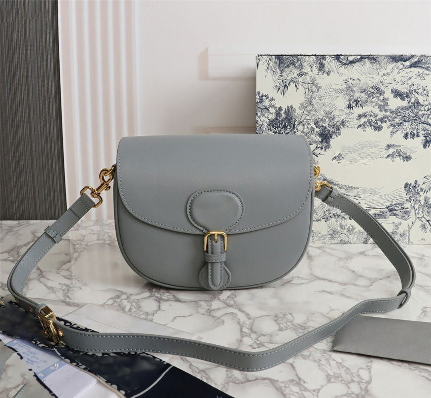 

Saddle Lady Fashion Handbags Shoulder Bags Cross Body Clutch Totes Classic Retro All-match Round barrel messenger drew Casual plain top quality Handbag Tote 505, Dust bag