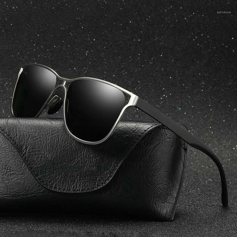 

Men's Polarized Sunglasses Aluminum Alloy Frame Metal Hollow Sunglasses Polarizing Mirror UV Protection Driver Driving Goggles1
