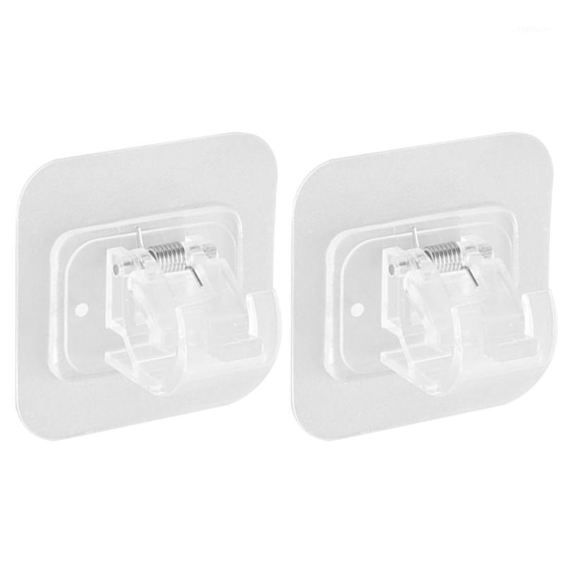 

Hotel Strong Load Kitchen Bathroom Towel Storage Clip Wall Hooks Rail Rack Multifunctional Traceless Hanger Curtain Pole Home1