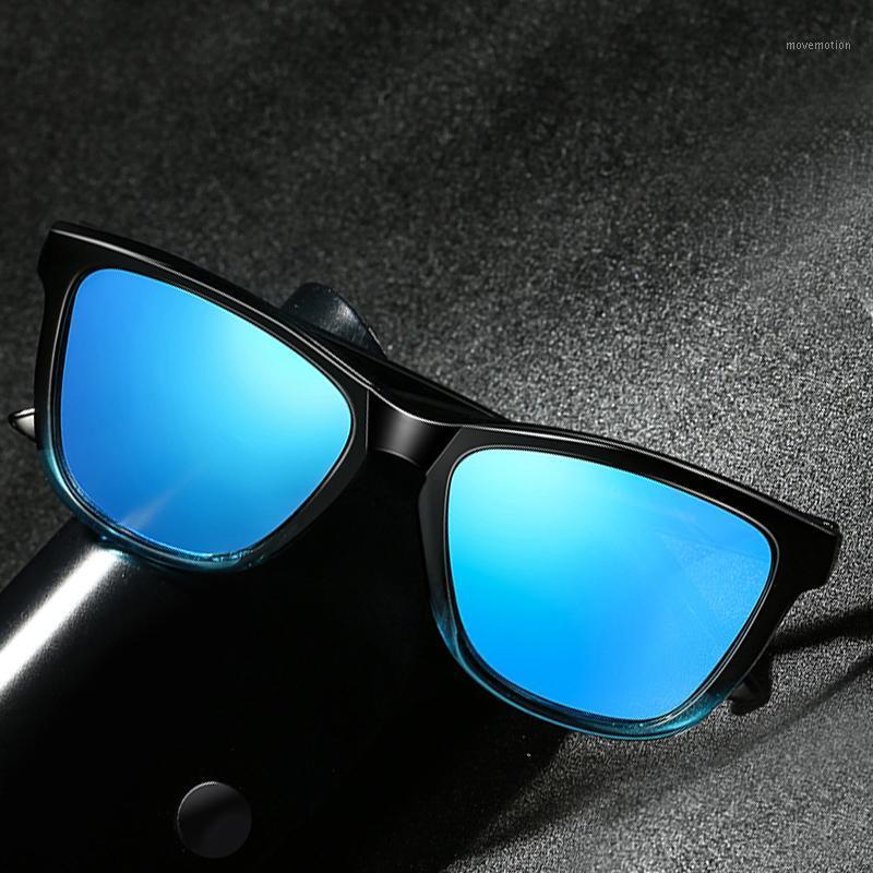

2020 New Fashion Blue Sunglasses women polarized sunglasses Square Sun Glasses eyewear UV4001