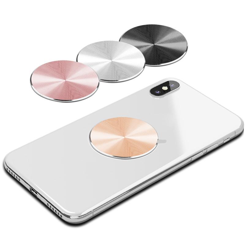 

FONKEN Magnetic Holder Plate Metal Iron For Phone Holder Mobile Phone Back Pach magnet Stand Sheet For Car Cellphone Accessories, Black