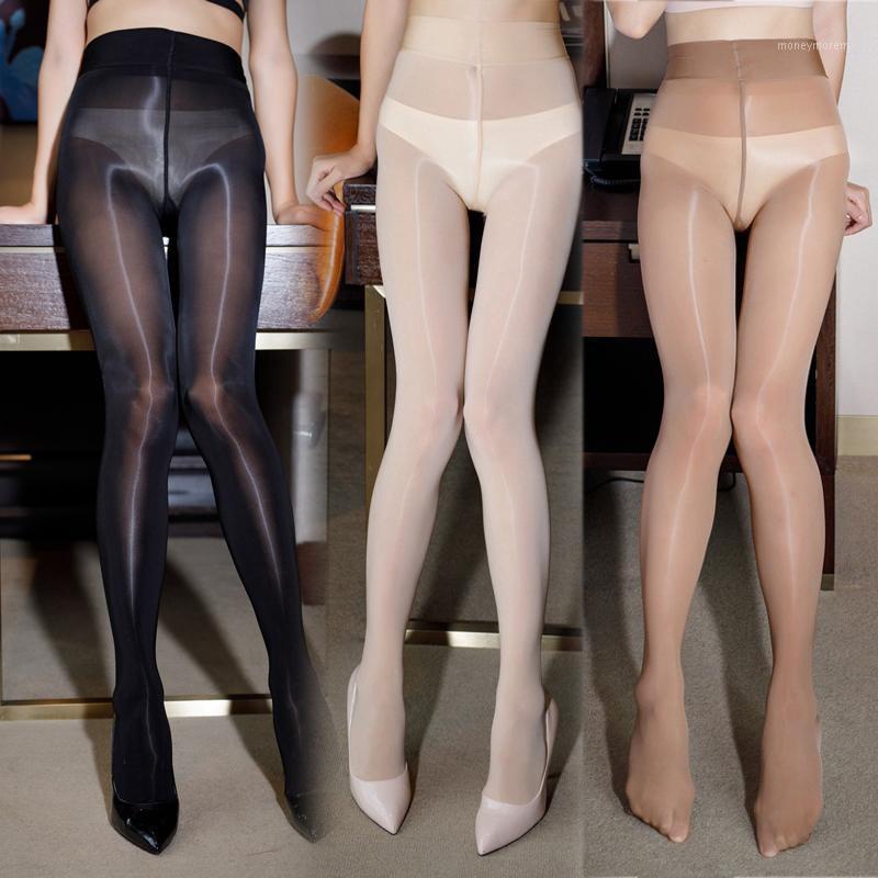 

Sexy Shiny Glossy Oil Women Pantyhose Thights Patchwork Stitching Collants Femmes Spring Autumn Open Crotch Tights for Female1, Style 5 black