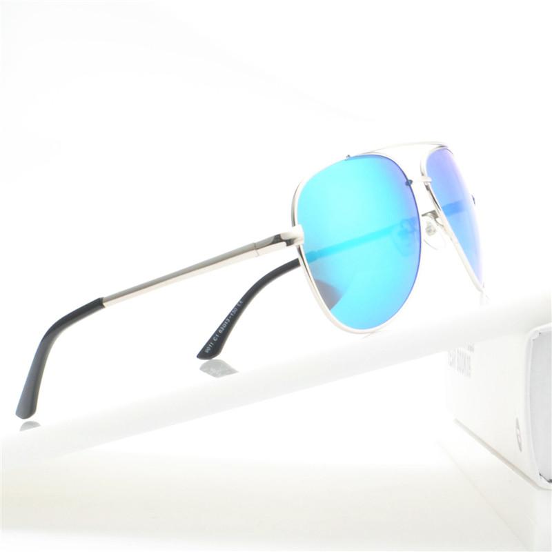 

MINCL/2020 New Design Alloy Frame HD Polarized pilot black gary Sunglasses For Men UV400 Protection Driving goggles with box FML