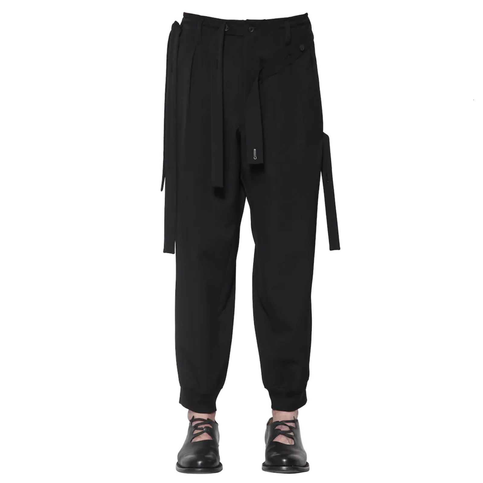 

2021 New -6xl!! Men' Long Crotch Pants with Small Feet Are Loose Thin 9QE0, Black