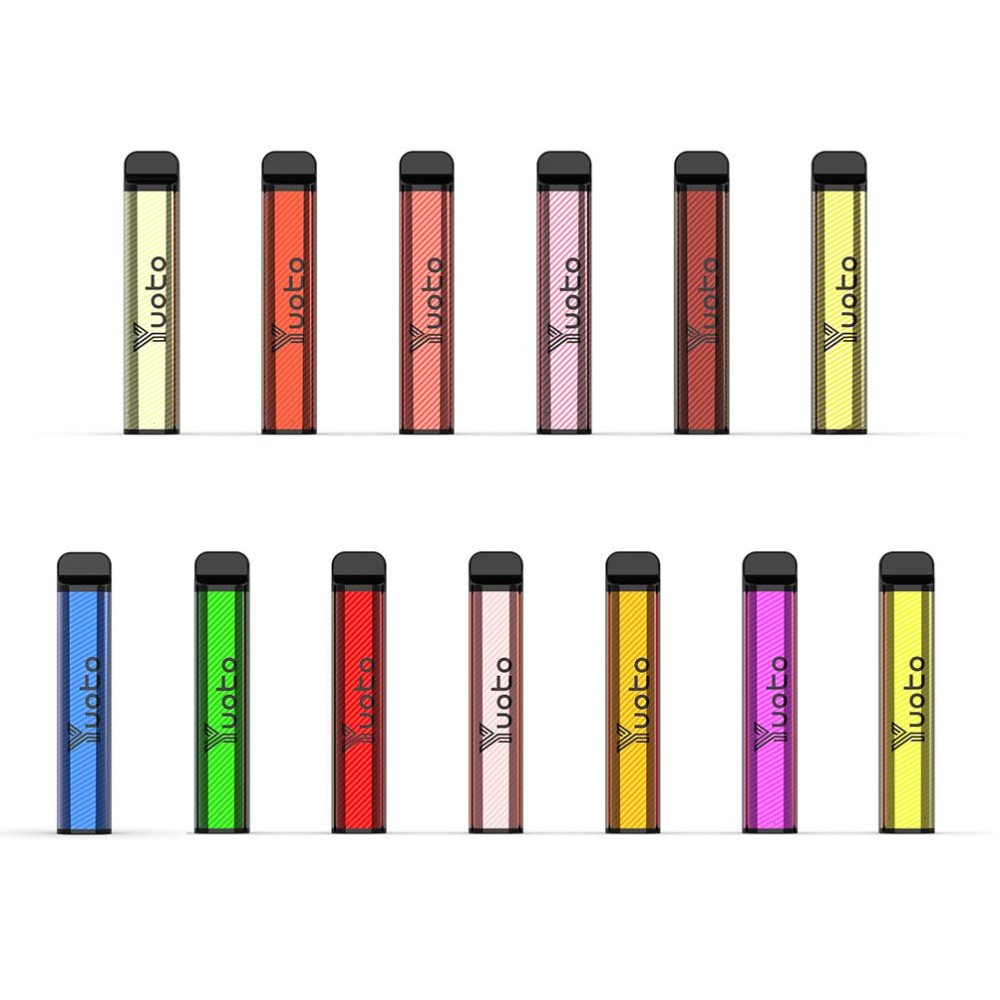 

100% Authentic Great&Last Taste Yuoto XXL eletronic cigarettes Vape Pen Pod Device Kit Disposable Stick Youto 2500 Puffs With 1200mah Battery Sample Order Link