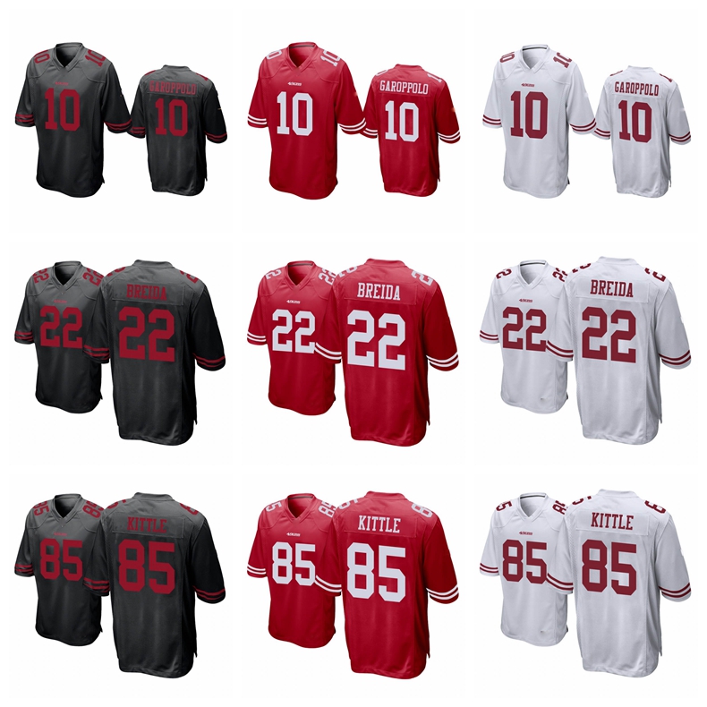 

2022 Nick Bosa Jalen Hurd Deebo Samuel San''Francisco''49ers''Men Draft Color Rush Legend football Jersey, Black;red