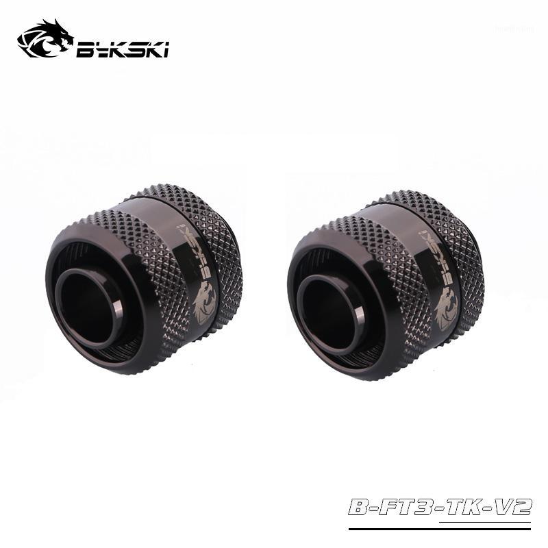 

2pcs Bykski 10X16mm Soft Tube Connector ,G1/4" Hose Pipe Hand Compression Fittings Chasis Water Cooling Accessories,B-FT3-TK-V21