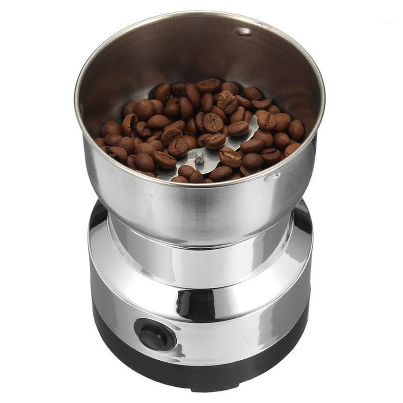 

Electric Stainless Steel Coffee Bean Grinder Home Grinding Milling Machine 220V EU Plug Coffee Accessories Kitchenware1